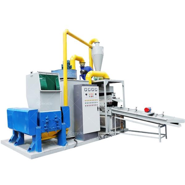 Copper Wire Cable Shredding and Separating Machine with Final Product Copper Granules