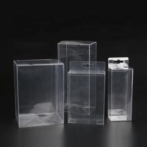 China Custom Clear Plastic Acetate Box PET Transparent Cube Box Frosted PVC Packaging Box wholesale
