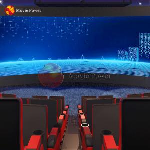 Curved Servo Motor Arc Screen Projector 4D Movie Theater