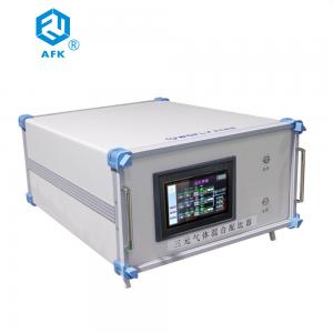 China AFK Ternary Gas Mixing Proportioner Touch Screen For Laboratory Testing / Food Preservation supplier