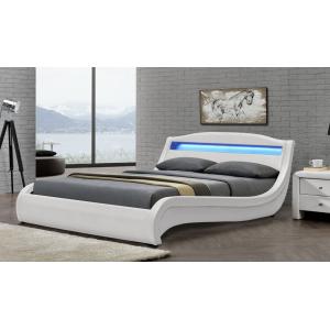 It Is Good For The Health Of The Waist And Allows The LED Upholstered Bed To Glow
