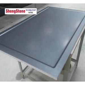 Laboratory Fume Hood Parts Ceramic Worktop Grey Color CE SGS Standard