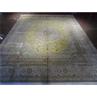 light color belgium iranian silk carpet big size villa luxury carpet factory in guangzhou