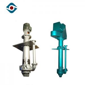 China Industrial Long Shaft Vertical Slurry Pump / Sand Pump For Abrasive Sludge Suction supplier