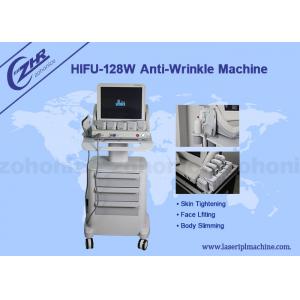China Hifu high intensity focused ultrasound for face lifting with vertical stand supplier