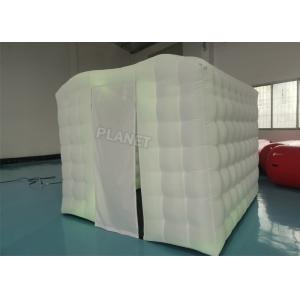 China Outdoor Do Yoga Exercise Oxford Inflatable Yoga Tent With Led Light supplier