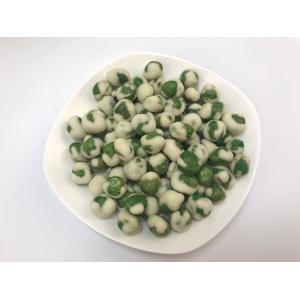 White Wasabi Flavor Green Peas Snack , Healthy Salted Green Peas BRC Certificated