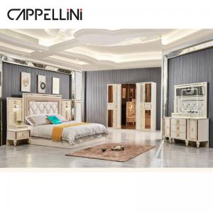 China Cappellini Turkish Bedroom Furniture Set Durable MDF Modern Bedroom Furniture supplier