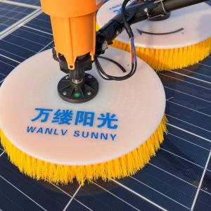 Water Fed Pole Solar Panel Cleaning Brush for Photovoltaic Farms Windows Glass Wall CE Certified