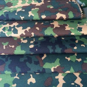 Polyester Rayon Uniform Fabric Poplin TR 65 35 Camoufalge 150gsm