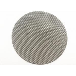 Round Stainless Steel Filter Screen Dutch Weave Wire Net Mesh 60 Micron