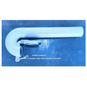 Marine Deck Goose Neck Ventilation Diameter 100mm, Round Type, With Flap Valve (Goose Neck Shall Be Closable)