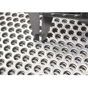 China Ss 304 / Low Carbon Steel 3mm Perforated Metal Sheet For Radiator Covers supplier