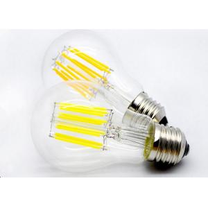 Bright Globe LED Filament Bulb , Warm White Filament LED Bulb Glass 3300K