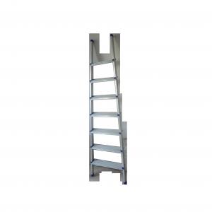 Aluminum Ladder 12 Meter Silver White Step Ladder  150kg  Max Load