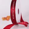 Custom Printing Silk Ribbon For Gift Package Christmas Ribbon Spool