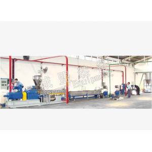 China PE Communication Cable Extrusion Line Double Screw Electrical 110KW Power supplier