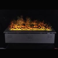 China 79'' 2000mm Stainless Panel Electric Water Vapor Fireplace With Flexible Control on sale