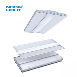 China CRI 80 LED Troffer Lights 2500-3250-4250-5000LM 120° Beam Angle for Commercial Spaces supplier