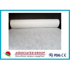Plain Disposable Spunlace Nonwoven Fabric Biodegradable 200gsm Weight