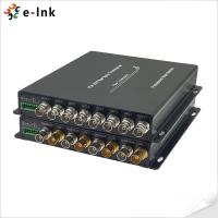China 4-Channel 3G SDI Fiber Converter with RS485 & Tally SM 20KM FC Connector on sale