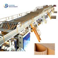 China 300m/Min Corrugated Cardboard Making Machine With Production Management System on sale