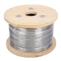 China 9A Stainless Steel Wire Rope For Drilling Rig Spare Parts 6x19S-IWRC Drilling Line on sale