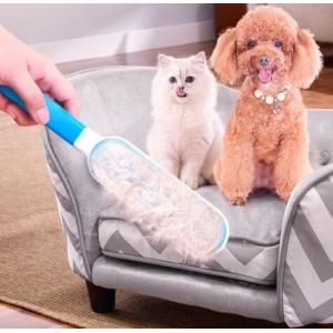 Pet Brush Fur & Lint Remover Colour Box Deshedding Grooming Tool Double-Sided Pet Hair Remover Brush