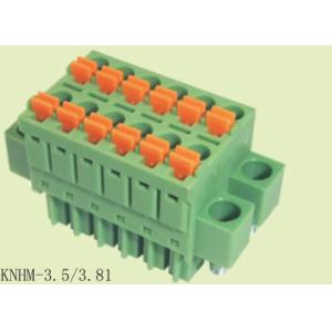 Finger Proof High Temperature Terminal Block For Single Wire Inserted Directly