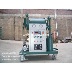 Small Portable Vacuum Dielectric Transformer Oil Reconditioning System ZY-10(600LPH)