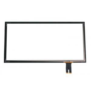 China Multi Capacitive 23.8 Inch USB Touch Screen Sensor Bonded With Cover Glass supplier