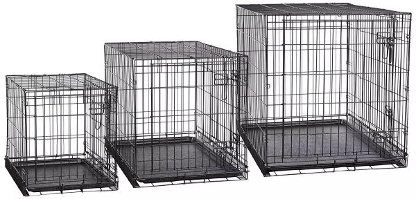 5.5kgs Heavy Duty Collapsible 24'' Heavy Metal Dog Crate
