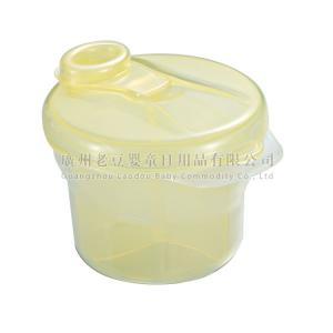 China Portable Baby Milk Feeding Powder Dispenser Container 3 Compartment Food Storage Box supplier