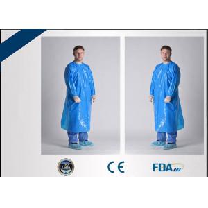 China Sterile / Non Sterile Disposable Protective Wear , Waterproof Disposable Hospital Gowns supplier