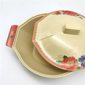 High Durable Melamine Bowl with Lid Dishwasher Safe