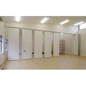 MDF + Aluminum Movable Partition Walls Heat Insulation 65mm Thickness