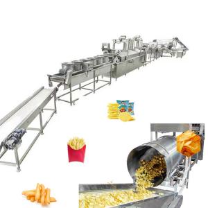 China Fully Automatic Potato Chips Production Line 150kgs/H 29KW supplier