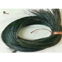 China Industrial Brushes Bulk Horse Hair Dark Green Bulk Horsehair on sale