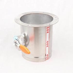 Duct Zone Dampers Air Duct Volume Manual Control Damper for Single Flange