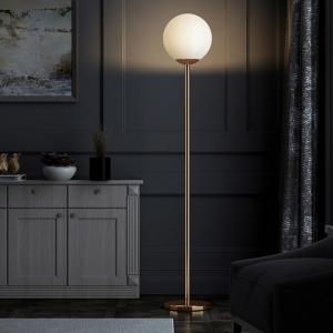 China Nordic Modern Simple Gold And Glass Floor lamp Bedroom Lamp LED Floor Lamps gold floor lamp(WH-MFL-70） supplier