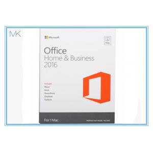 China Microsoft Office 2016 Home And Business 1 User Pc Key Card English Language supplier