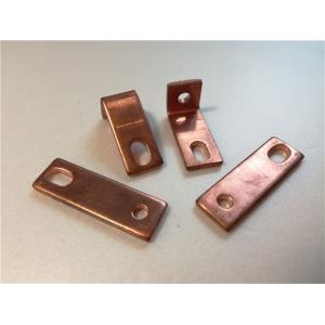 China Thick Bended Pure Copper Sheet Metal Bending Dies One Fixed Hole / Adjustable Hole supplier