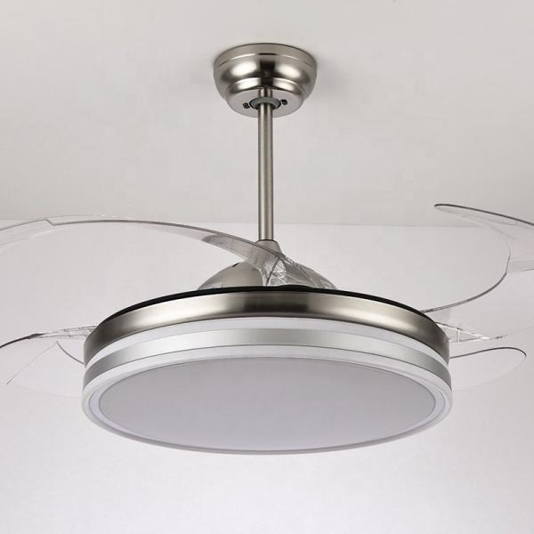 Fabrica 110V Modern LED lámpara de techo 42 pulgadas control remoto ventilador de techo con luz