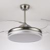 Fabrica 110V Modern LED lámpara de techo 42 pulgadas control remoto ventilador de techo con luz