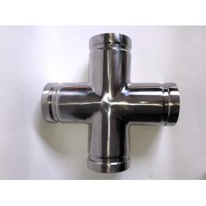 China 304 / 316 Stainless Steel Grooved Cross / Grooved Equal Cross High Strength supplier