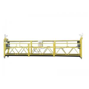 China Painting steel 6 meters 630kg ZLP630 suspended platform for glass cleaning wholesale