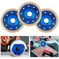 China 4.5 Inch Diamond Saw Blade Porcelain Cutting Disc Wheel For Wet Cutting on sale