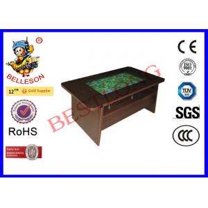 China 32 Inch Screen Arcade Coffee Table At Game Stores Wooden Color Drawer Style supplier