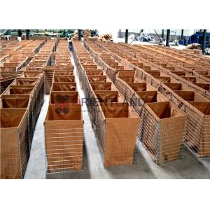 Galfan Wire Explosion Proof Welded Defensive Barrier 250g/M2 300g/M2 400g/M2