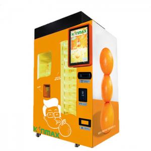 China Orange Fruit Juice Vending Machine APP In Android Phone For Remote Control supplier